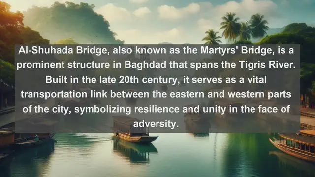 Video thumbnail for Bridging Cultures: Exploring Iraq's Top 10 Iconic Bridges