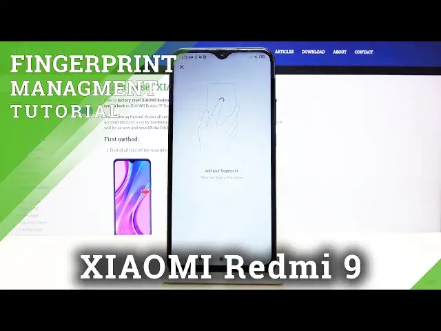 'Video thumbnail for How to Add Fingerprints in XIAOMI Redmi 9 – Fingerprint Sensor'