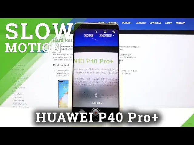'Video thumbnail for How to Record Slow Motion in HUAWEI P40 Pro+ - Slow Motion Feature'