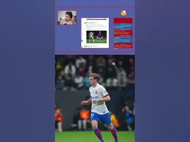 Video thumbnail for LA SITUACIÓN DE FRENKIE DE JONG EN EL BARÇA