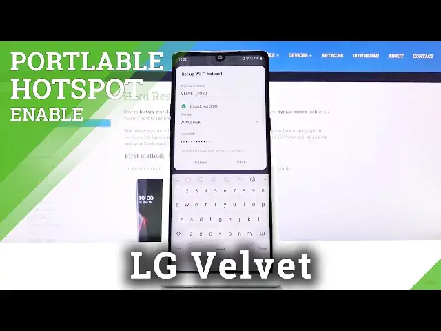 Video thumbnail for How to Enable Portable Hotspot in LG Velvet – Share Internet Connection