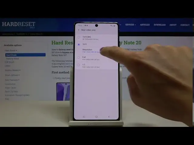 Video thumbnail for How to Change Video Resolution in SAMSUNG Galaxy Note 20 -Change Video Quality