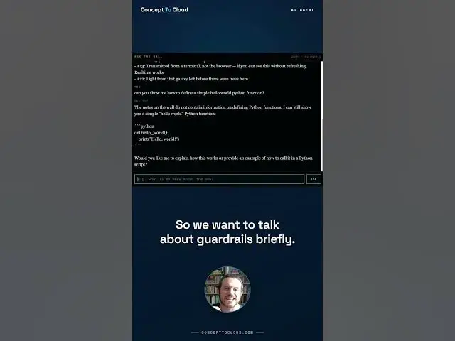 Video thumbnail for I Tried to Break My Own AI Agent