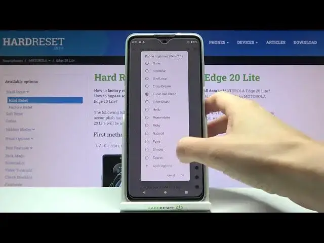 Video thumbnail for How to Change Ringtone in MOTOROLA Edge 20 Lite – Set Ringtone