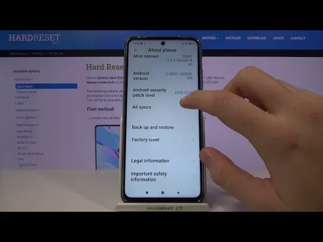 'Video thumbnail for How to Check Phone Specification in XIAOMI Mi 10T Lite - About Phone Panel'