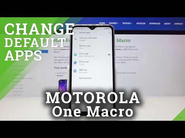 'Video thumbnail for How to Change Default App in MOTOROLA One Macro – Manage Apps'