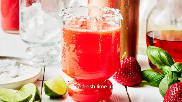 Video thumbnail for Strawberry margarita recipe