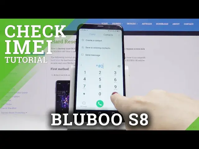 'Video thumbnail for How to Check IMEI & Serial Number in BLUBOO S8 – Find Phone Info'