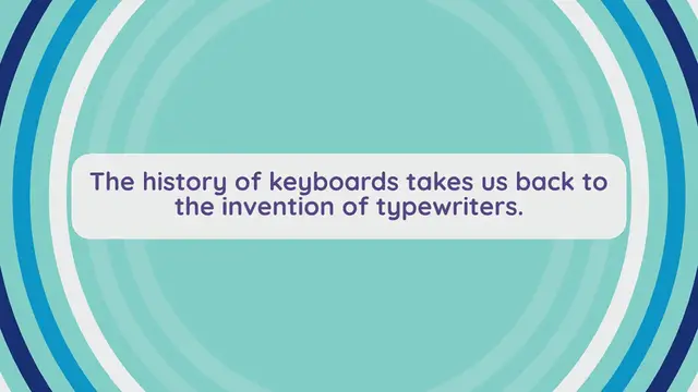 Video thumbnail for History of Keyboards Layout Revolution Since 1868