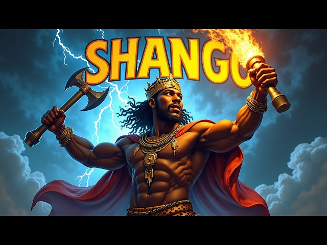 Video thumbnail for Origins of Shango ⚡ The Legendary Orisha King of Thunder and Fire #orisha #yoruba #africanculture