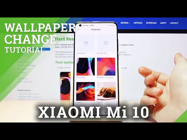 'Video thumbnail for How to Change Wallpaper in XIAOMI Mi 10 – Refresh Screen Look'