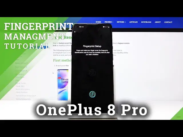 'Video thumbnail for How to Set Fingerprint in OnePlus 8 Pro – Add Fingerprint Instructions'