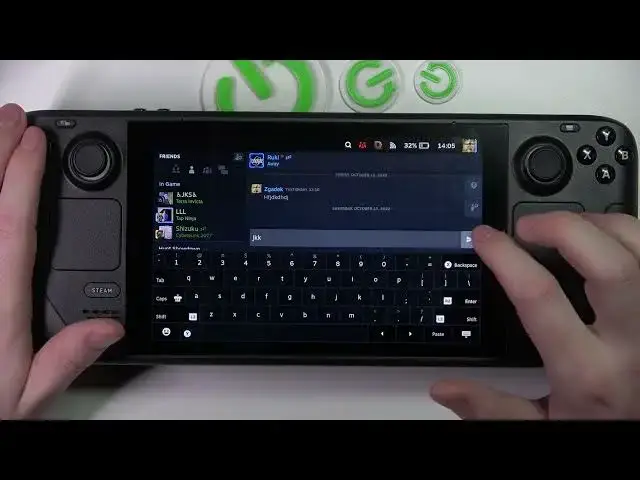 Video thumbnail for Steam Deck - How To Open Friends Chat