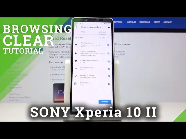 Video thumbnail for How to Clear All Browser Data on Sony Xperia 10 II –  Delete Cookies / History / Wipe Cache