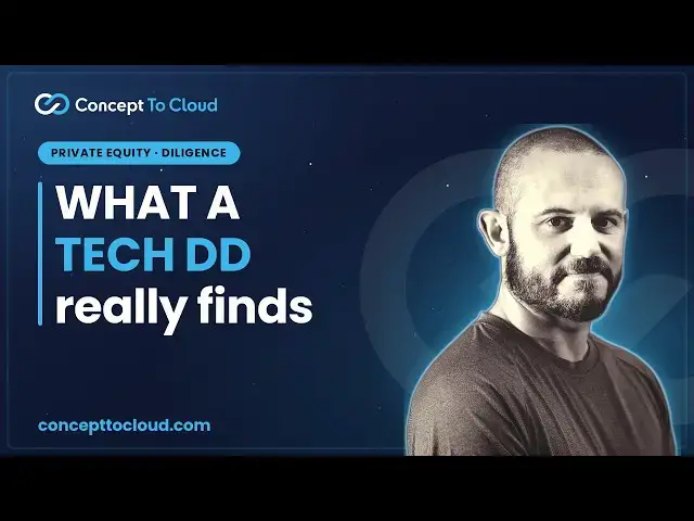 Video thumbnail for How Technical Due Diligence Actually Works (From Someone Who Runs Them)