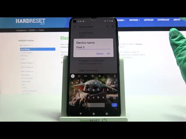 Video thumbnail for How to Change GOOGLE Pixel 5 Name – Change Device Name