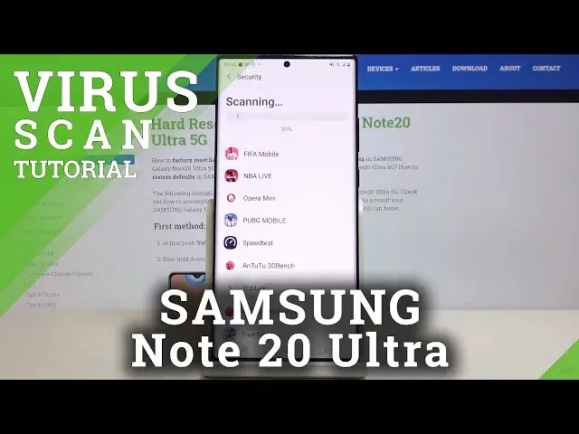 'Video thumbnail for How to Virus Scan SAMSUNG Galaxy Note 20 Ultra – Detect Malware'