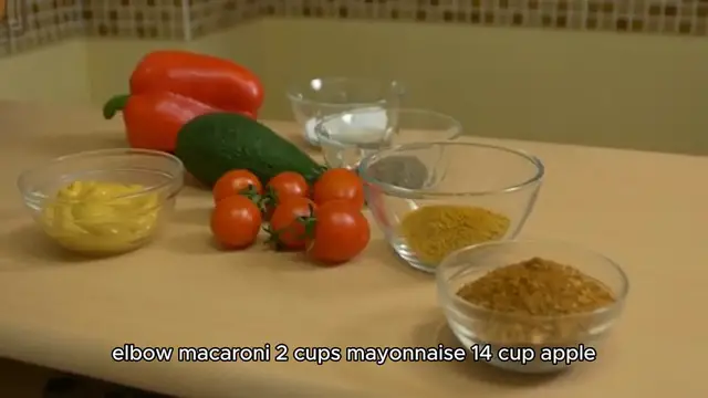 Video thumbnail for Hawaiian macaroni salad recipe