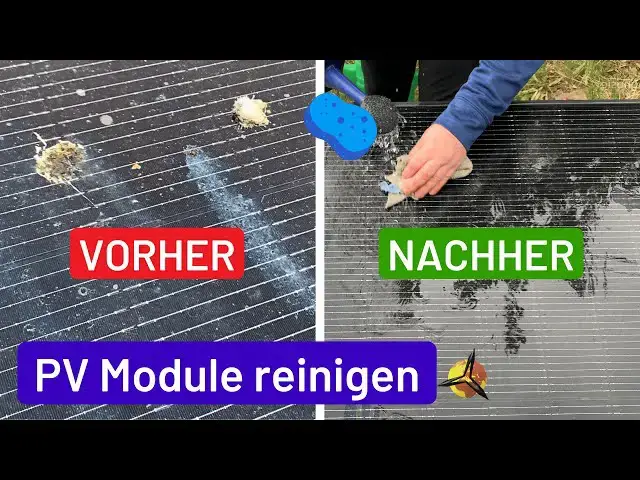 'Video thumbnail for Balkonkraftwerk: Solarpanel reinigen - selber & kostenlos'