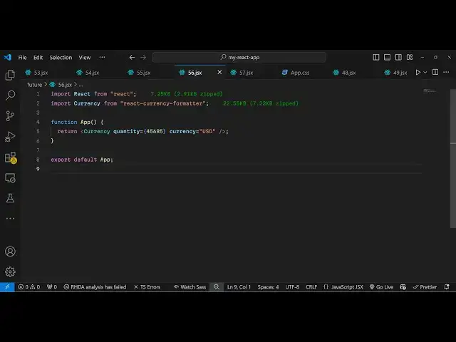 Video thumbnail for React.js Tutorial to Display Currencies Input of Different Countires in Formatted Way in JSX