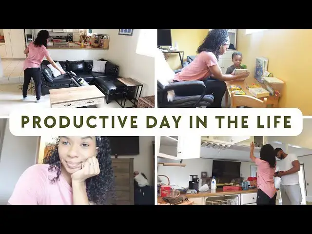Video thumbnail for PRODUCTIVE DAY IN THE LIFE: HOMESCHOOL AND CLEAN WITH ME, TARGET RUN, & MORE