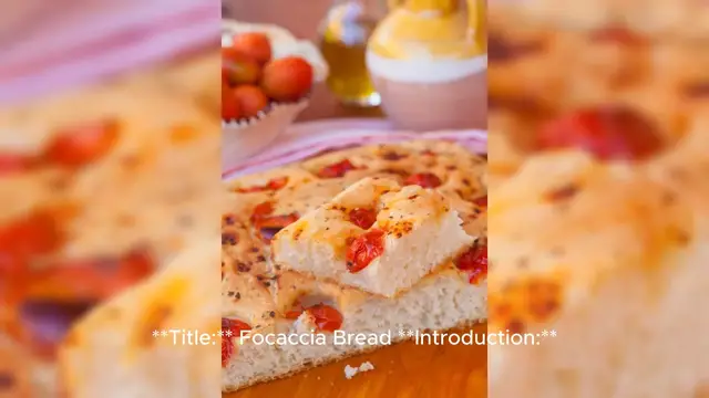 Video thumbnail for Focaccia Bread