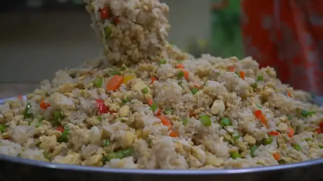 'Video thumbnail for Wow 300 egg cook recipe with rice fried recipe and eat - Amazing video (720p 30fps)'