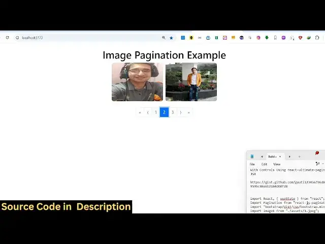 Video thumbnail for Build a React.js react-js-pagination Example to Implement Pagination With Controls in JSX Bootstrap