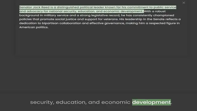 Video thumbnail for and advocacy for national security, education, and economic development. With a robust background in military service and a strong legislative record, he has consistently championed policies that promote social justice and support for vet