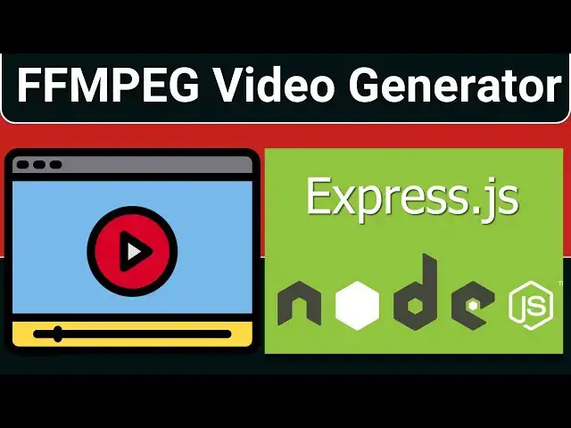 Video thumbnail for Node.js Express FFMPEG Project to Build Video Generator With Images & Audio For Youtubers Tool