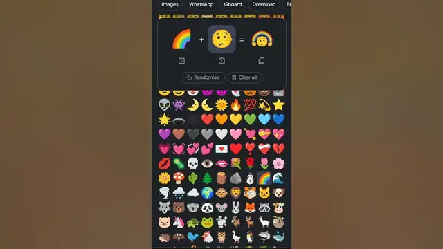 'Video thumbnail for Emoji Kitchen #emoji'