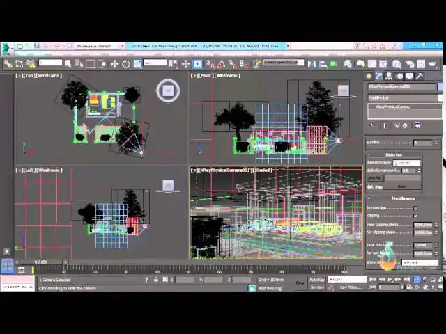 Video thumbnail for Thực hành 3ds Max - Bài 51 Hướng dẫn thiết đặt camera light ngoại thất trong 3Dsmax