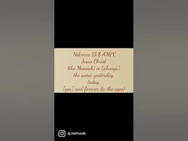 Video thumbnail for God Don’t change, but his methods vary