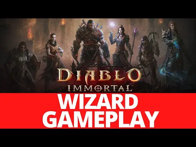 Video thumbnail for Diablo Immortal - Wizard Gameplay