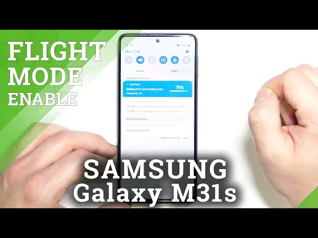 'Video thumbnail for How to Turn On / Turn Off Airplane Mode on SAMSUNG Galaxy M31s'