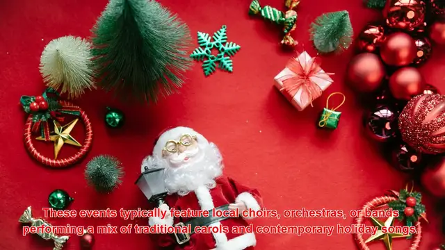 Video thumbnail for How Do Communities Celebrate Christmas With Open-Air Holiday Concerts?