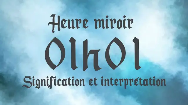 Video thumbnail for 🔮 HEURE MIROIR 01h01 - Signification et Interprétation angélique