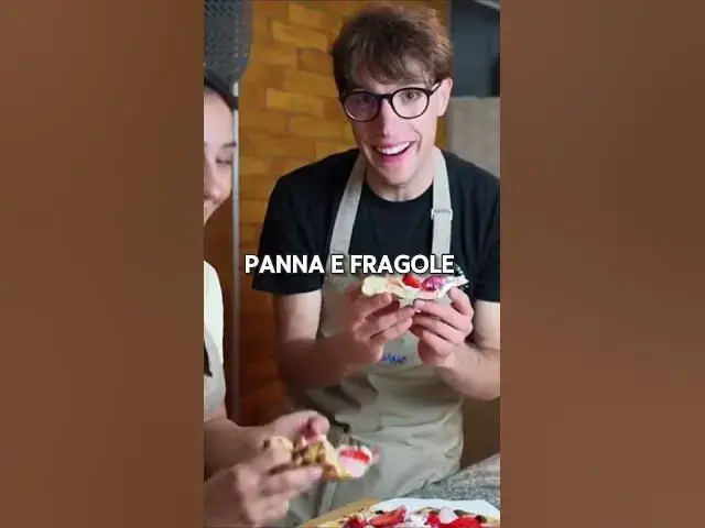 'Video thumbnail for Panna e fragole… ma come non le hai mai viste prima! 🍓🤯'