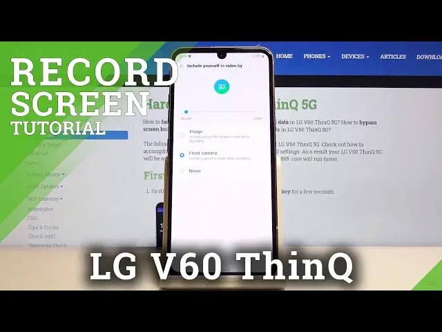 'Video thumbnail for How to Record Screen on LG V60 ThinQ – Screen Recorder'