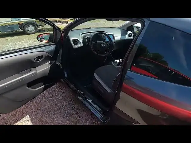 Video thumbnail for How to Find Sticker With Recommended Tyre Pressure in Toyota Aygo II ( 2014 – 2021 )