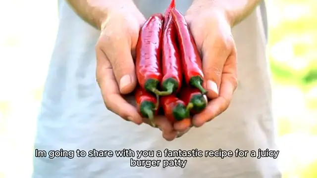Video thumbnail for Burger patty recipe
