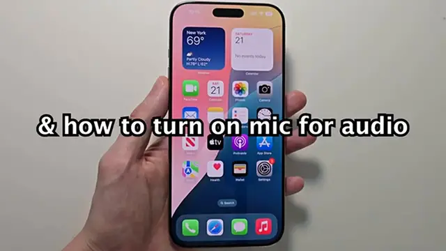 Video thumbnail for iPhone 16 How to Screen Record (with Audio)! iOS 18