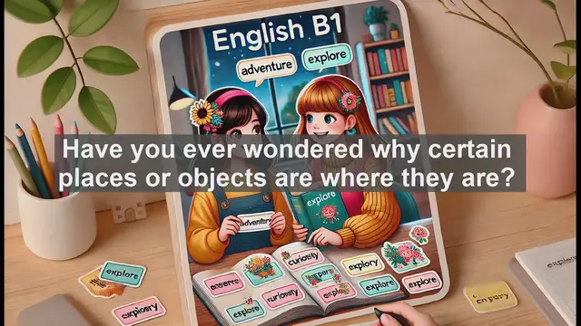 Video thumbnail for 2500 Must Know CEFR B1 Vocabulary - Understanding 'Located': Mastering Spatial Descriptions in English