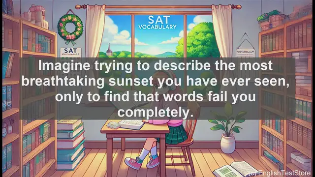 Video thumbnail for 5000 Must Know SAT Vocabulary - Inexpressible: When Words Fail to Capture Profound Experiences