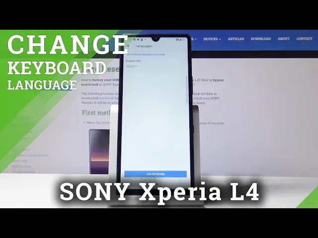 Video thumbnail for How to Change Keyboard Language in SONY Xperia L4 – Find Keyboard Dictionary
