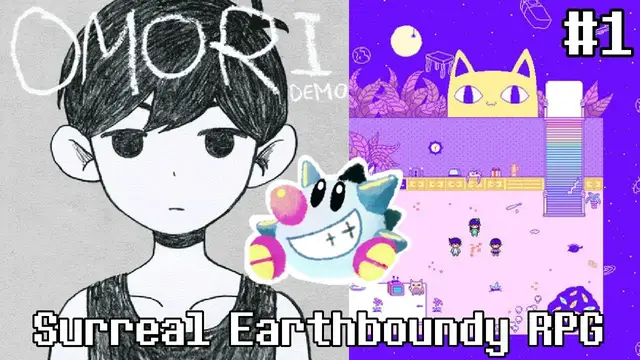 Video thumbnail for Cute Earthboundy RPG on Kickstarter! | Let's Play Omori Demo #1
