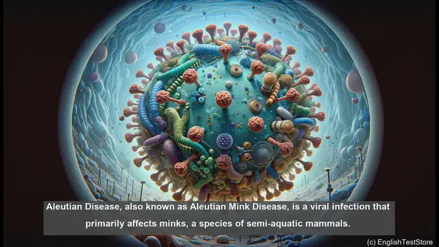 Video thumbnail for Aleutian disease of mink in biology