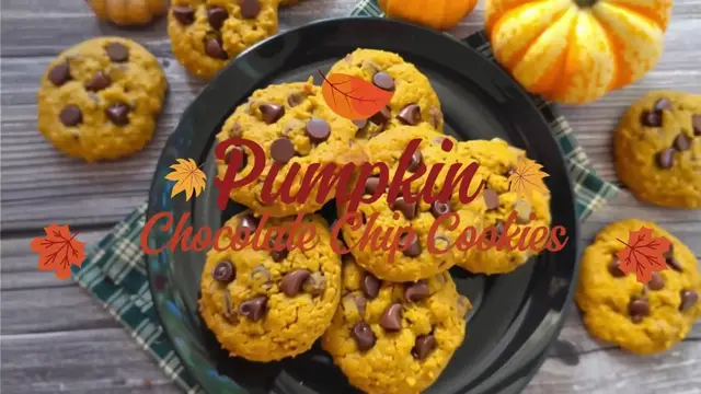 Video thumbnail for Soft Pumpkin Chocolate Chip Cookies | Easy Spiced Fall Recipe