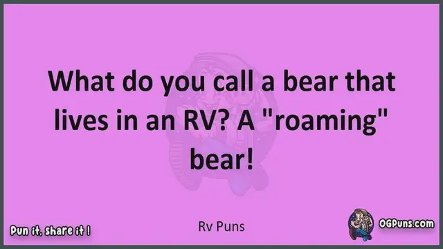 Video thumbnail for Rv - Jokes, Puns, Wordplays, and Laughter