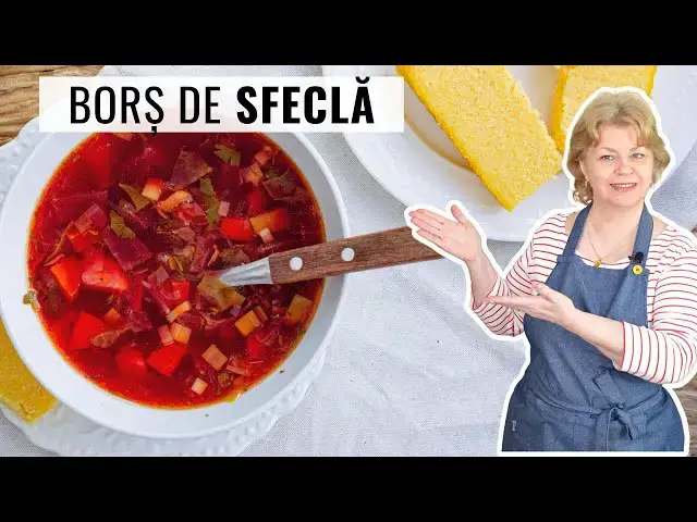 Video thumbnail for 👉 BORȘ de SFECLĂ ROȘIE cu cartofi - rețeta de post. Borș ucrainian.